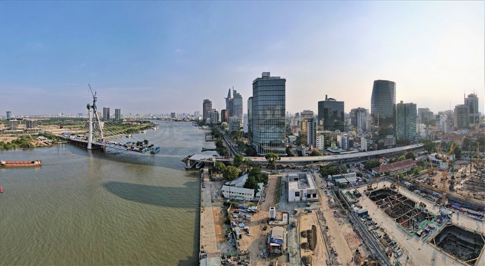 Ga Ba Son khi hoàn thành sẽ trở thành một trong các đầu mối giao thông quan trọng khu trung tâm Tp. HCM, kết nối nhiều tuyến đường lớn.