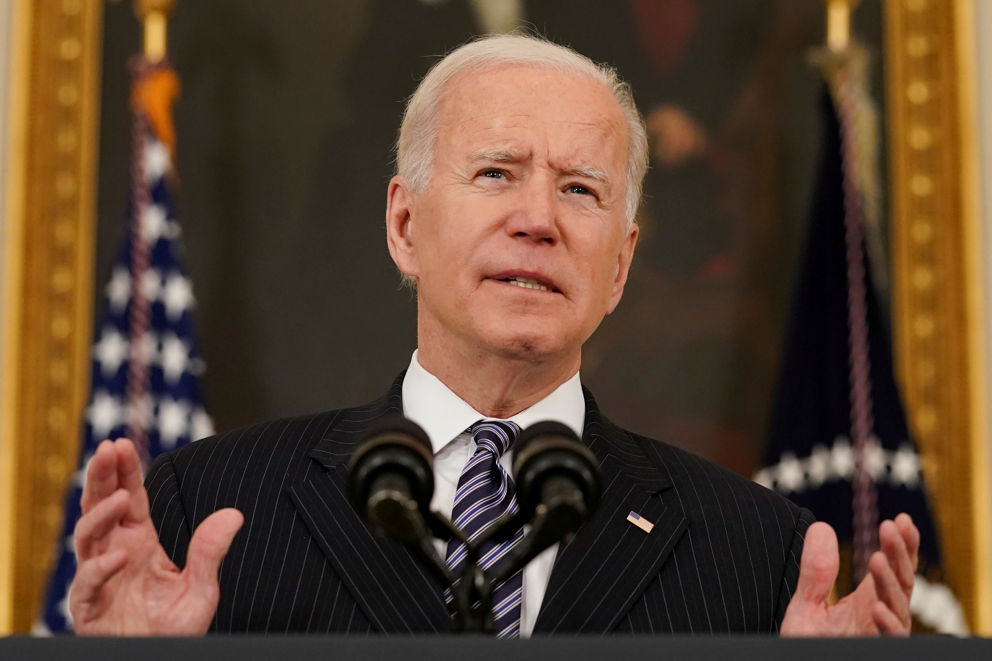 Tổng thống Mỹ Joe Biden - Ảnh: Reuters.