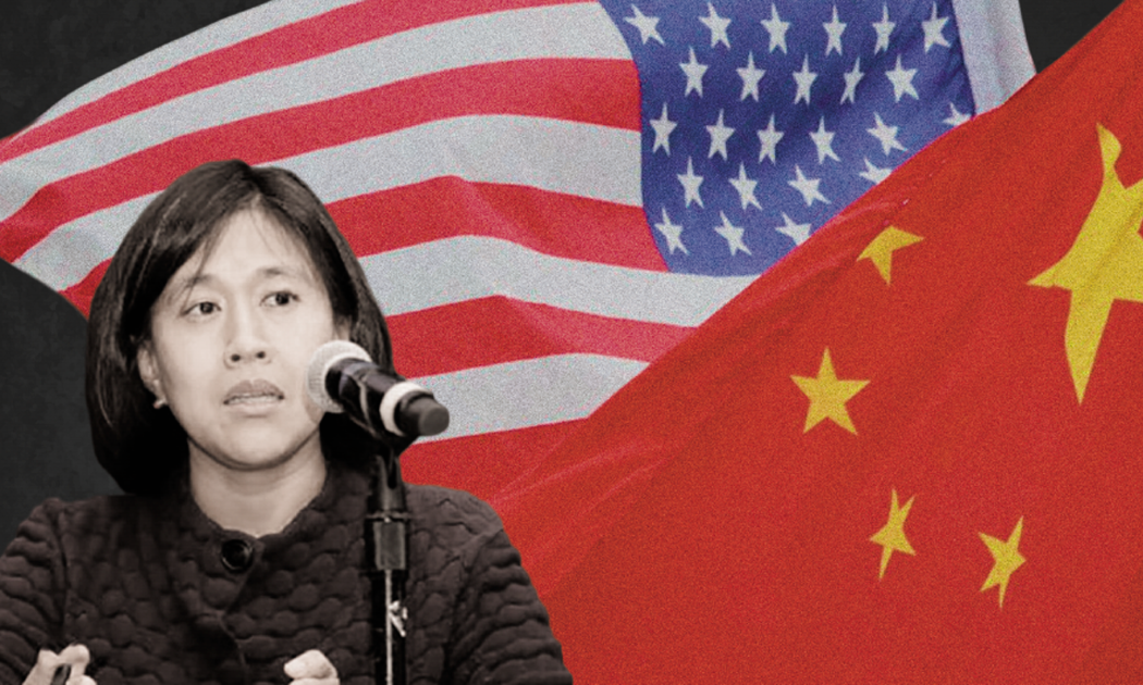 Bộ trưởng Thương mại Mỹ Katherine Tai - Ảnh: Nikkei Asia