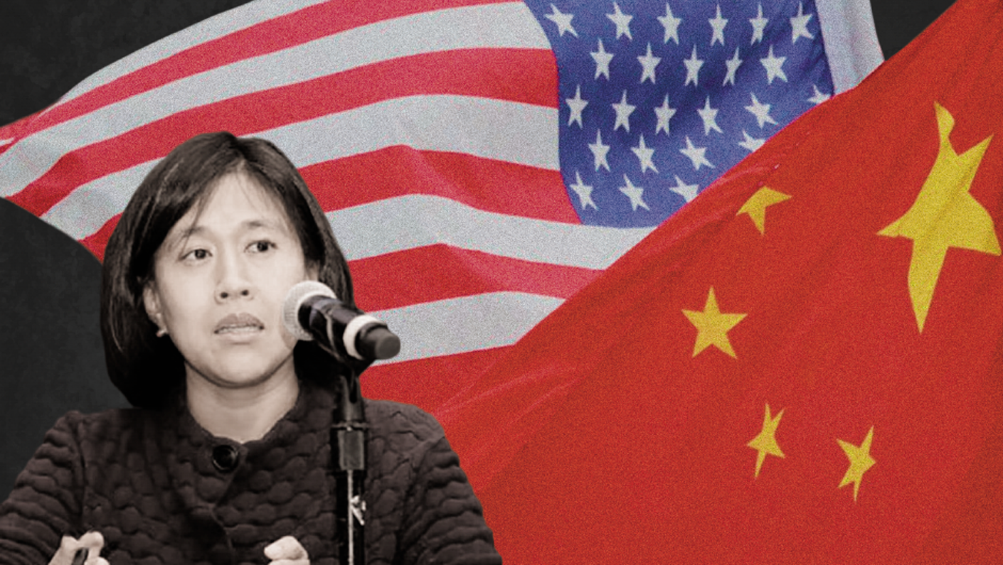 Bộ trưởng Thương mại Mỹ Katherine Tai - Ảnh: Nikkei Asia