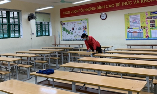 Từ 6/5: học sinh toàn tỉnh Thái Bình tạm dừng đến trường