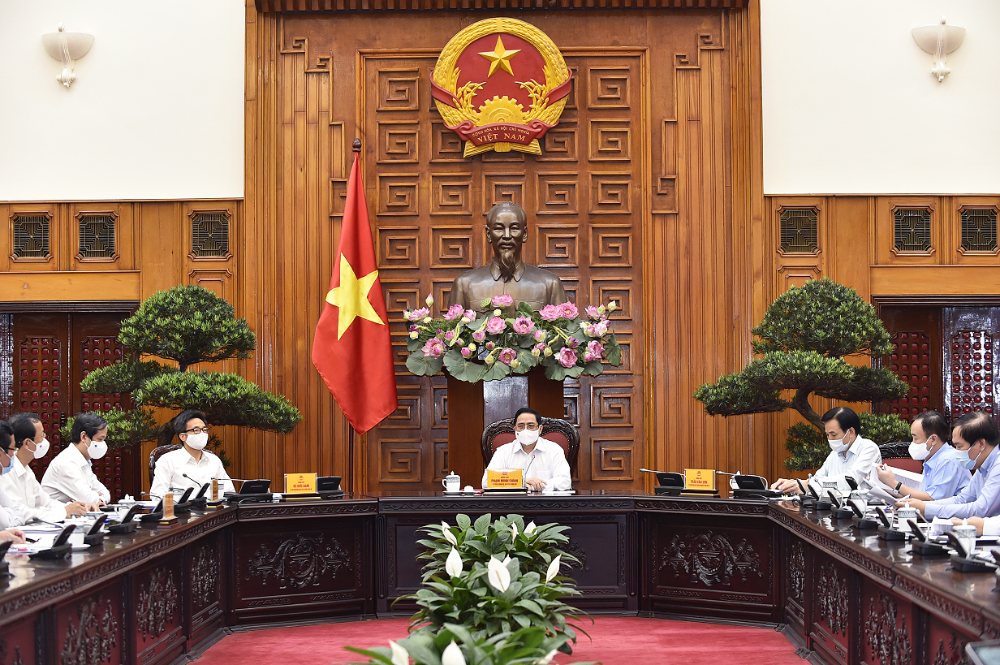 Toàn cảnh buổi làm việc - Ảnh: VGP