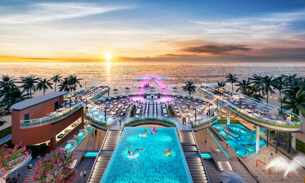 Từ Long Beach Resort Phú Quốc có thể chiêm ngưỡng khung cảnh biển hữu tình.