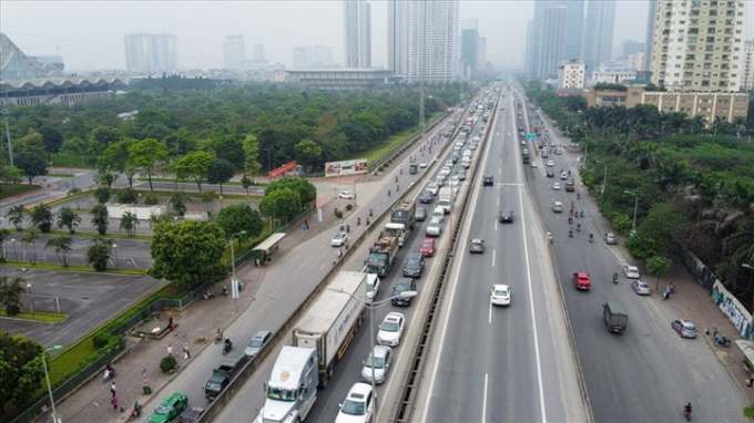 Ảnh minh hoạ. Đường vành đai 4 được quy hoạch 10 năm chưa thực hiện được.