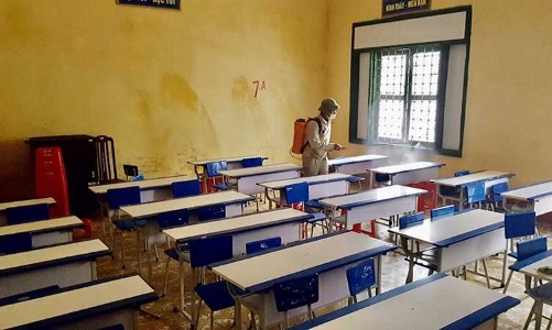 Thanh Hóa: Hơn 1.000 học sinh, cán bộ giáo viên Trường Tiểu học Nguyễn Văn Trỗi cách ly tại nhà