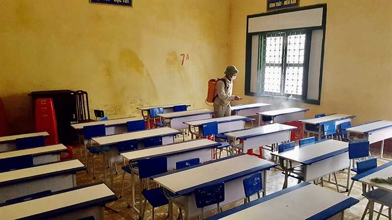 Phụ huynh học sinh dương tính sars-cov2, toàn trường tiểu học Nguyễn Văn Trỗi nghỉ học