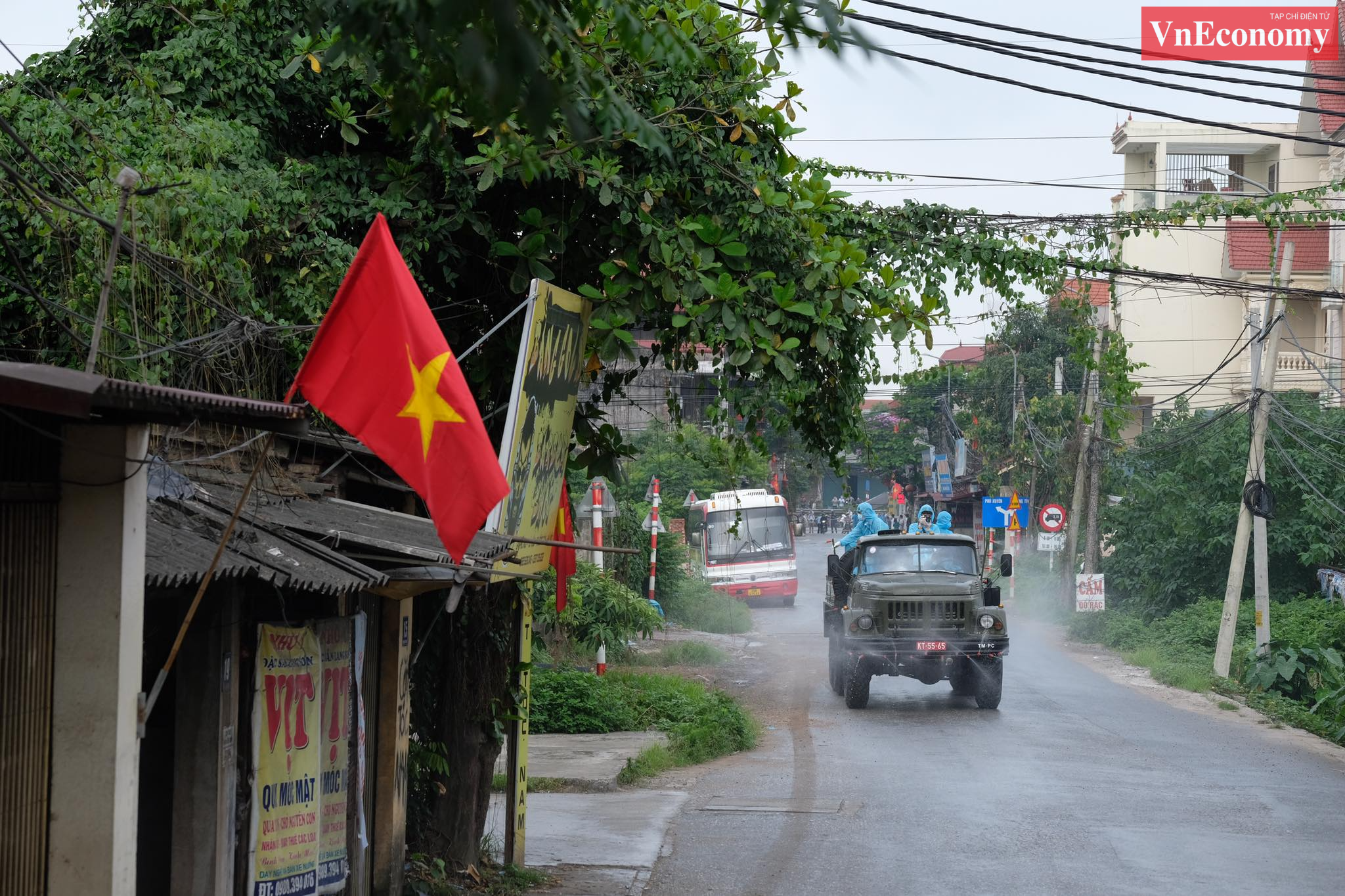 Xã Tô Hiệu, huyện Thường Tín, Hà Nội sáng ngày 8/5.