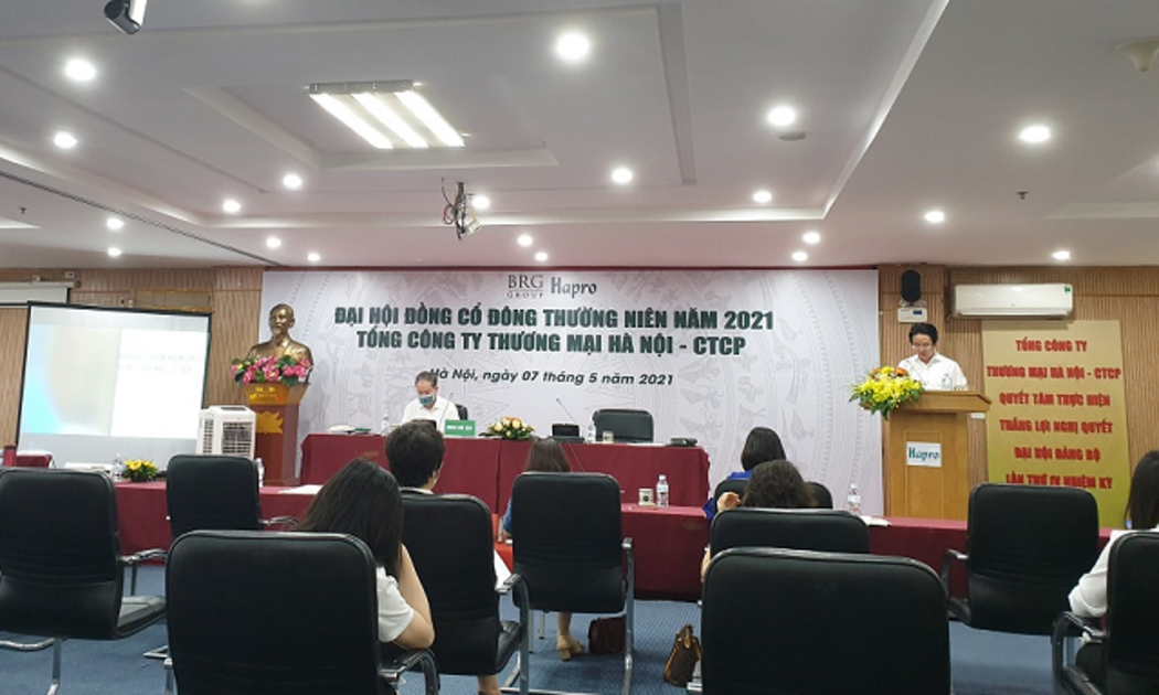 Ngày 7/5, Tổng Công ty thương mại Hà Nội tổ chức Đại hội cổ đông thường niên.