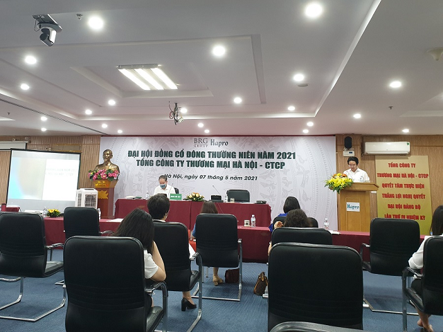 Ngày 7/5, Tổng Công ty thương mại Hà Nội tổ chức Đại hội cổ đông thường niên.