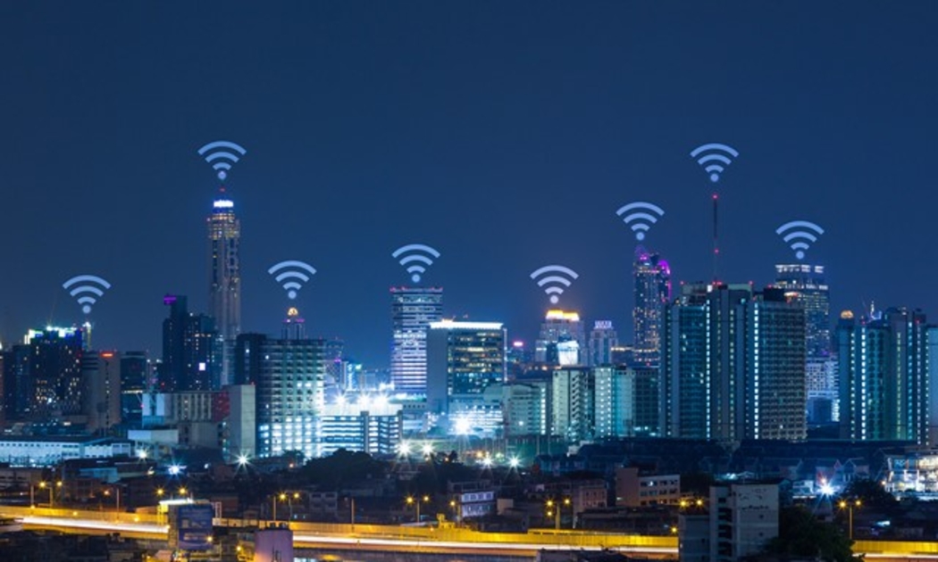 Mô hình thành phố siêu thông minh trên nền tảng hạ tầng 6G.
