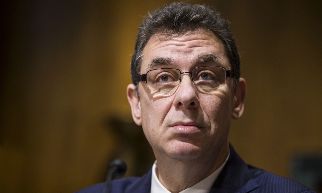 Ông Albert Bourla, CEO hãng dược Pfizer - Ảnh: Bloomberg
