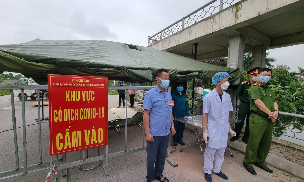 Điểm chốt phòng dịch tại Bắc Ninh