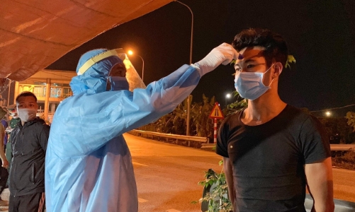 Vĩnh Phúc: Giãn cách xã hội toàn bộ thị trấn Yên Lạc và thôn Đại Nội