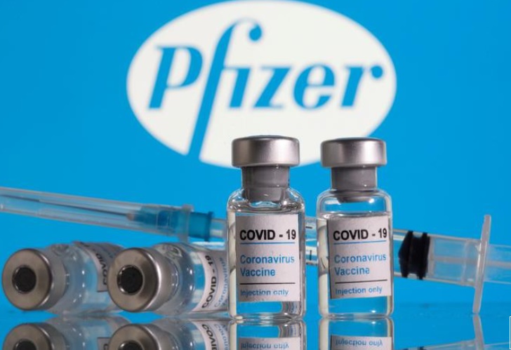 Vaccine Covid-19 của Pfizer - Ảnh: AP