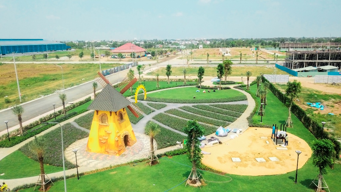 The Sol City - dự án tọa lạc trên tuyến giao thông huyết mạch Bến Lức – Long Thành.