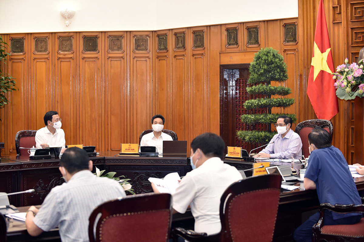 Toàn cảnh buổi làm việc - Ảnh: VGP