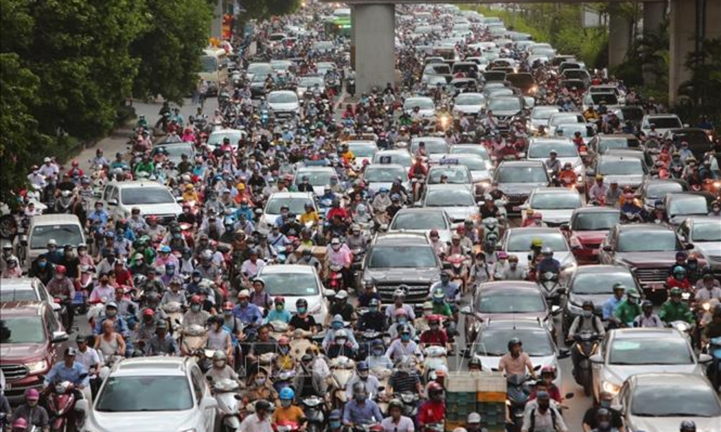 Tuyến đường Thanh Xuân - Nguyễn Trãi là một trong những điểm đen ùn tắc giao thông lâu nay của Hà Nội...