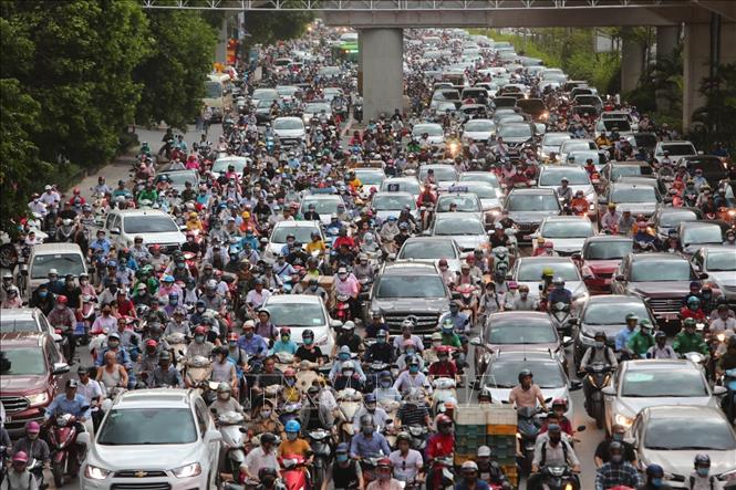 Tuyến đường Thanh Xuân - Nguyễn Trãi là một trong những điểm đen ùn tắc giao thông lâu nay của Hà Nội...