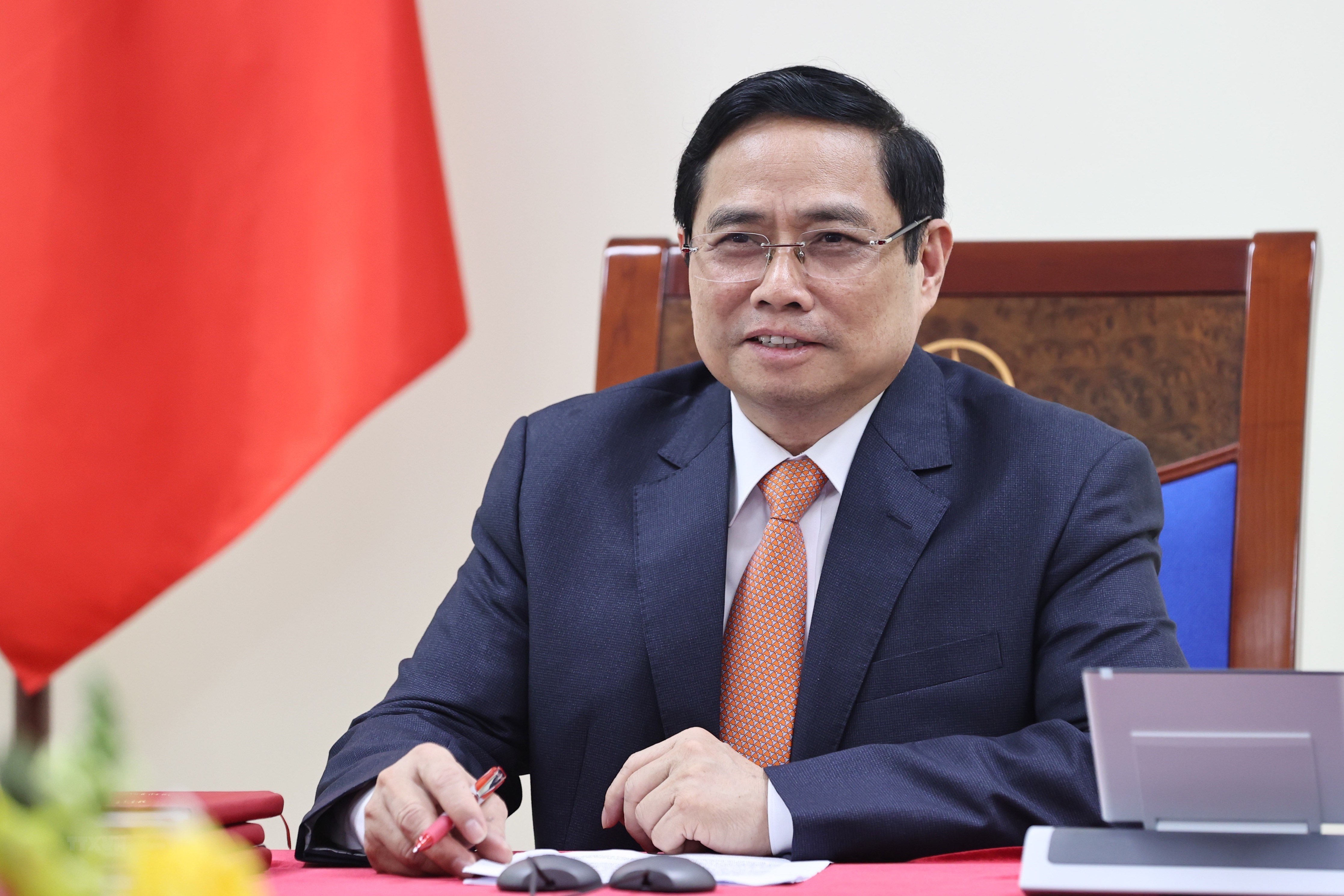 Thủ tướng Phạm Minh Chính - Ảnh: TTXVN/VNA.