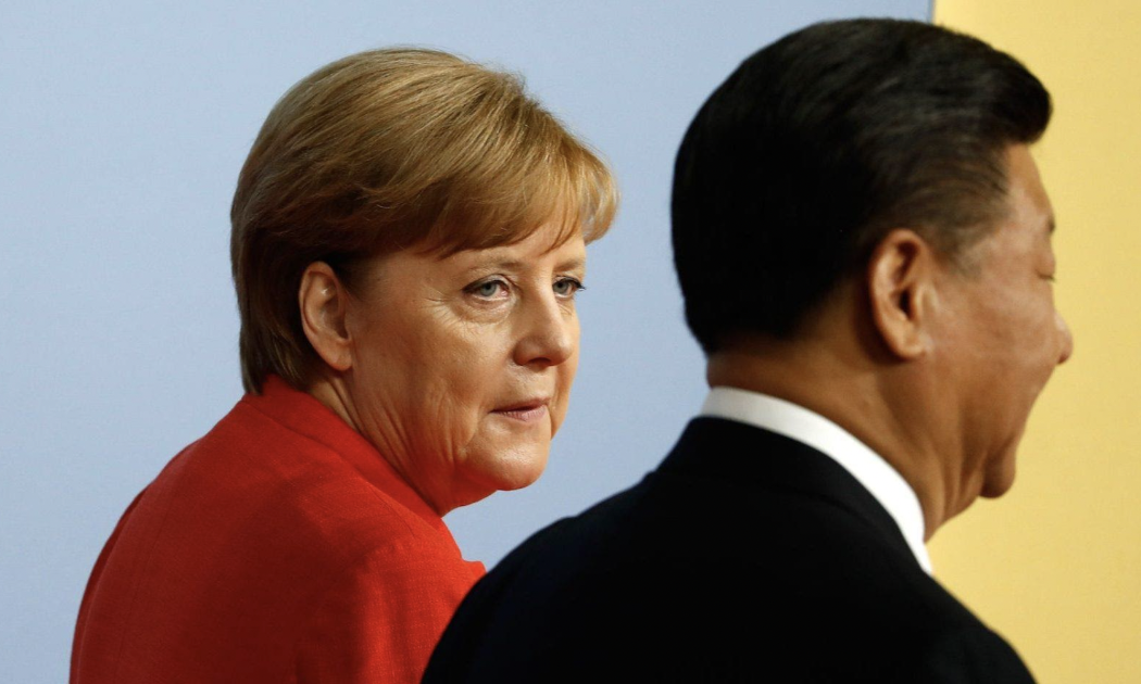 Thủ tướng Đức Angela Merkel và Chủ tịch Trung Quốc Tập Cận Bình - Ảnh: Getty.