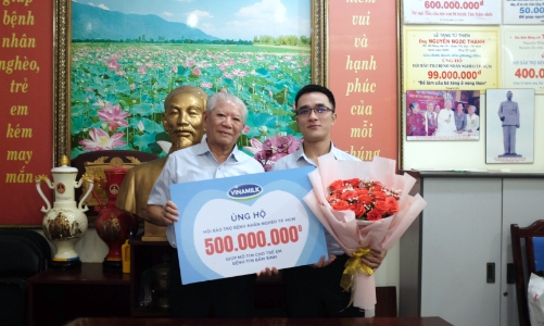 Vinamilk tiếp tục hỗ trợ kinh phí mổ tim cho trẻ em nghèo
