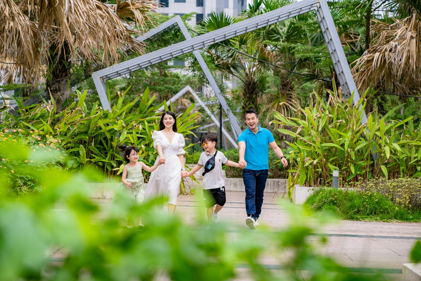 Cuộc sống trong lành khó tìm giữa lòng Thủ đô hiện hữu tại Diamond - Goldmark City.