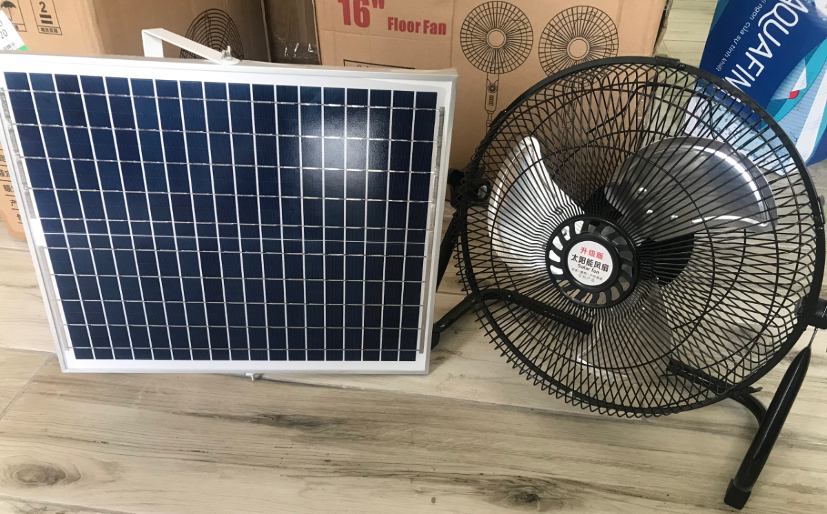 Trên thị trường, những loại quạt pin mặt trời có xuất xứ từ nhiều nơi như: Trung Quốc, Hàn Quốc, Việt Nam.