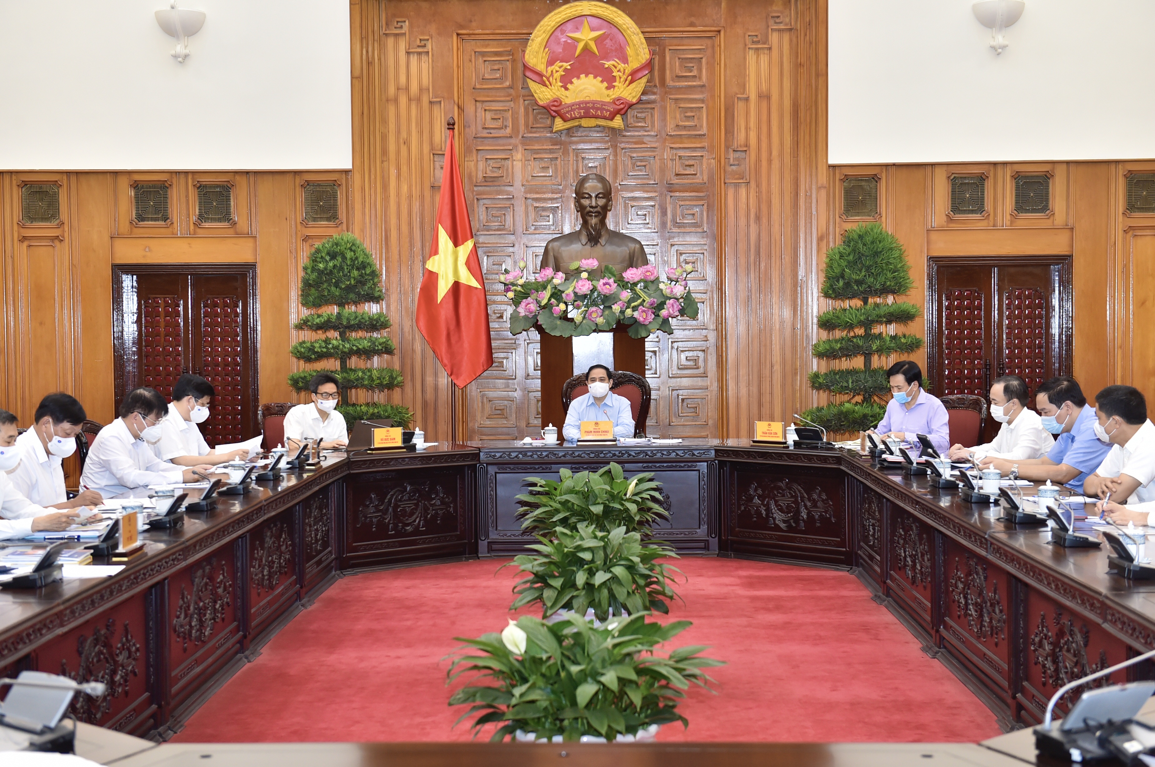 Toàn cảnh buổi làm việc - Ảnh: VGP