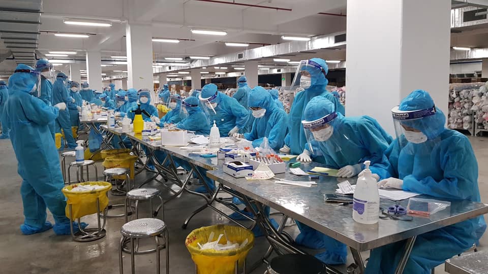 Bắc Giang, Bắc Ninh là hai địa phương có xu hướng diễn biến dịch rất phức tạp.