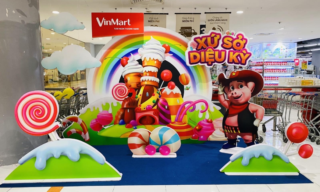 VinMart và VinMart+ tưng bừng tổ chức Children Fair với chủ đề “Xứ sở diệu kỳ”.
