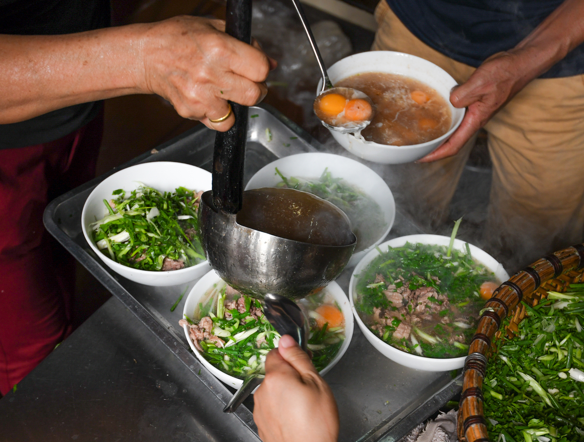 Phở Thìn Lò Đúc từng được mệnh danh là 