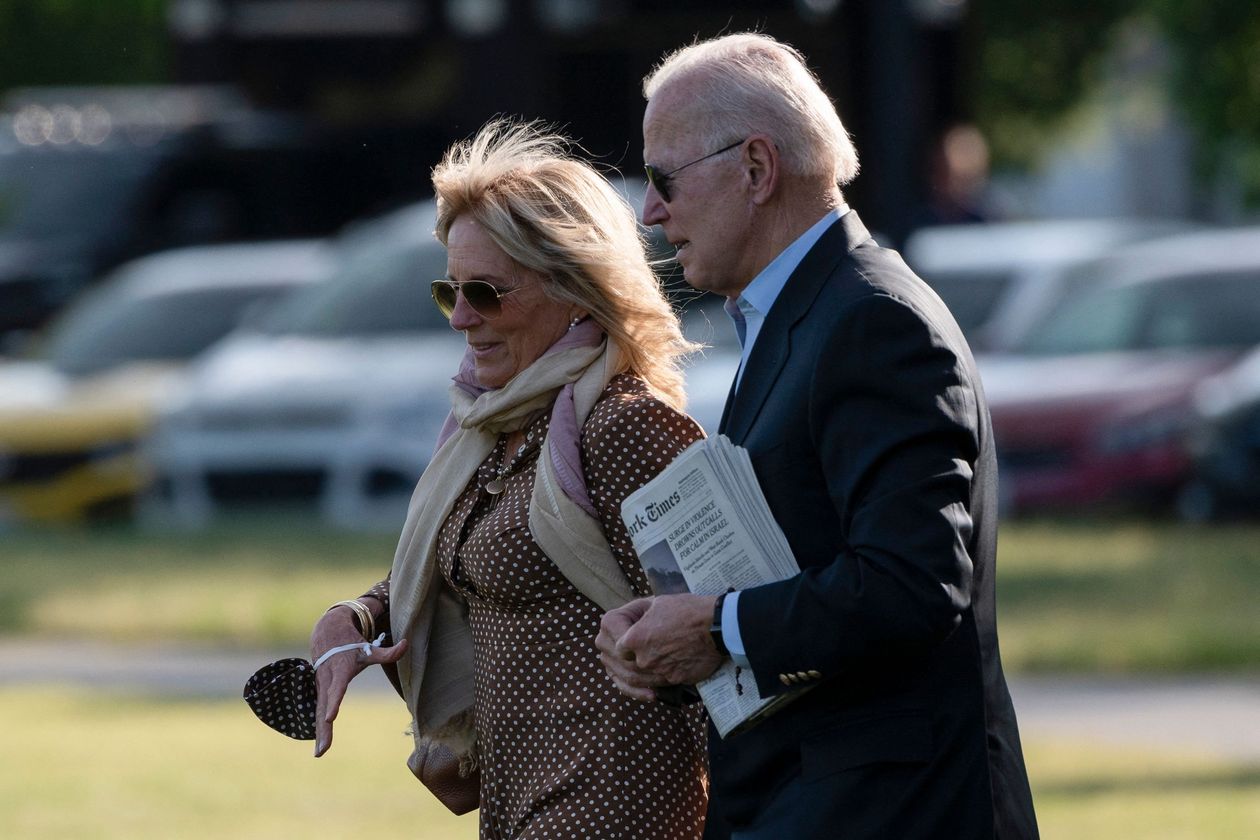 Vợ chồng Tổng thống Mỹ Joe Biden - Ảnh: Getty/WSJ.