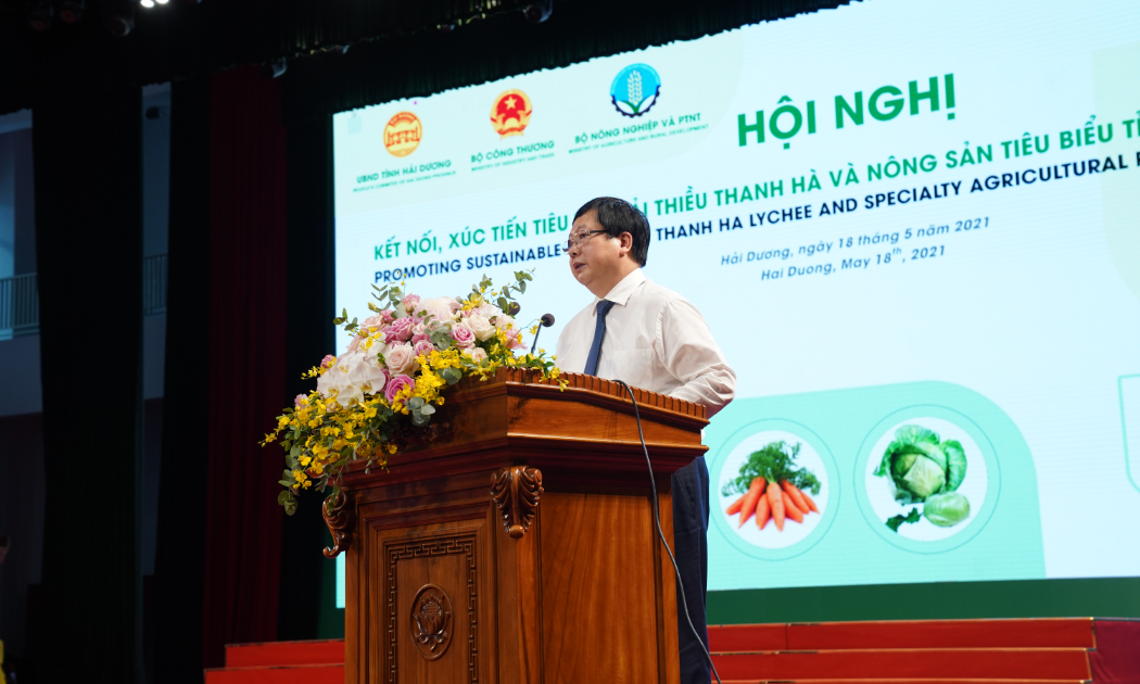 Chủ tịch Nguyễn Dương Thái phát biểu khai mạc Hội nghị ngày 18/5.