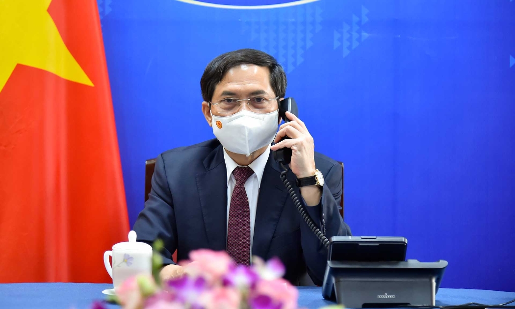 Bộ trưởng Ngoại giao Bùi Thanh Sơn - Ảnh: Bộ Ngoại giao.