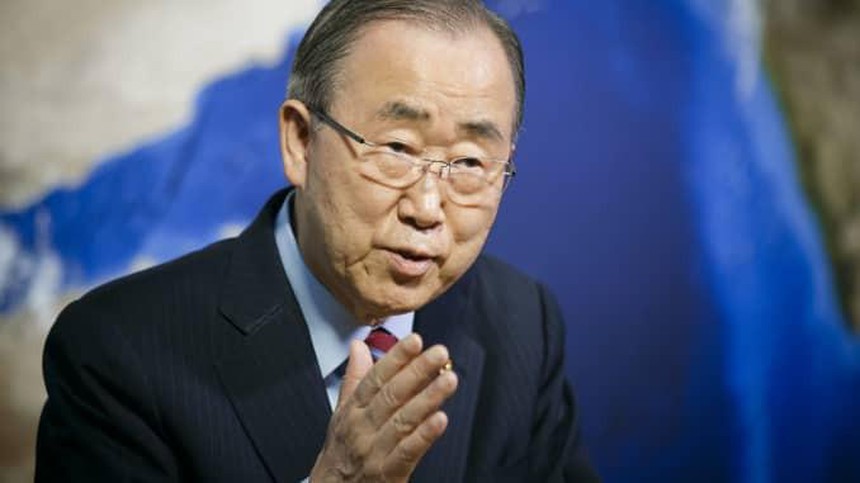 Cựu Tổng thư ký Liên hợp quốc Ban Ki-Moon - Ảnh: Getty Images