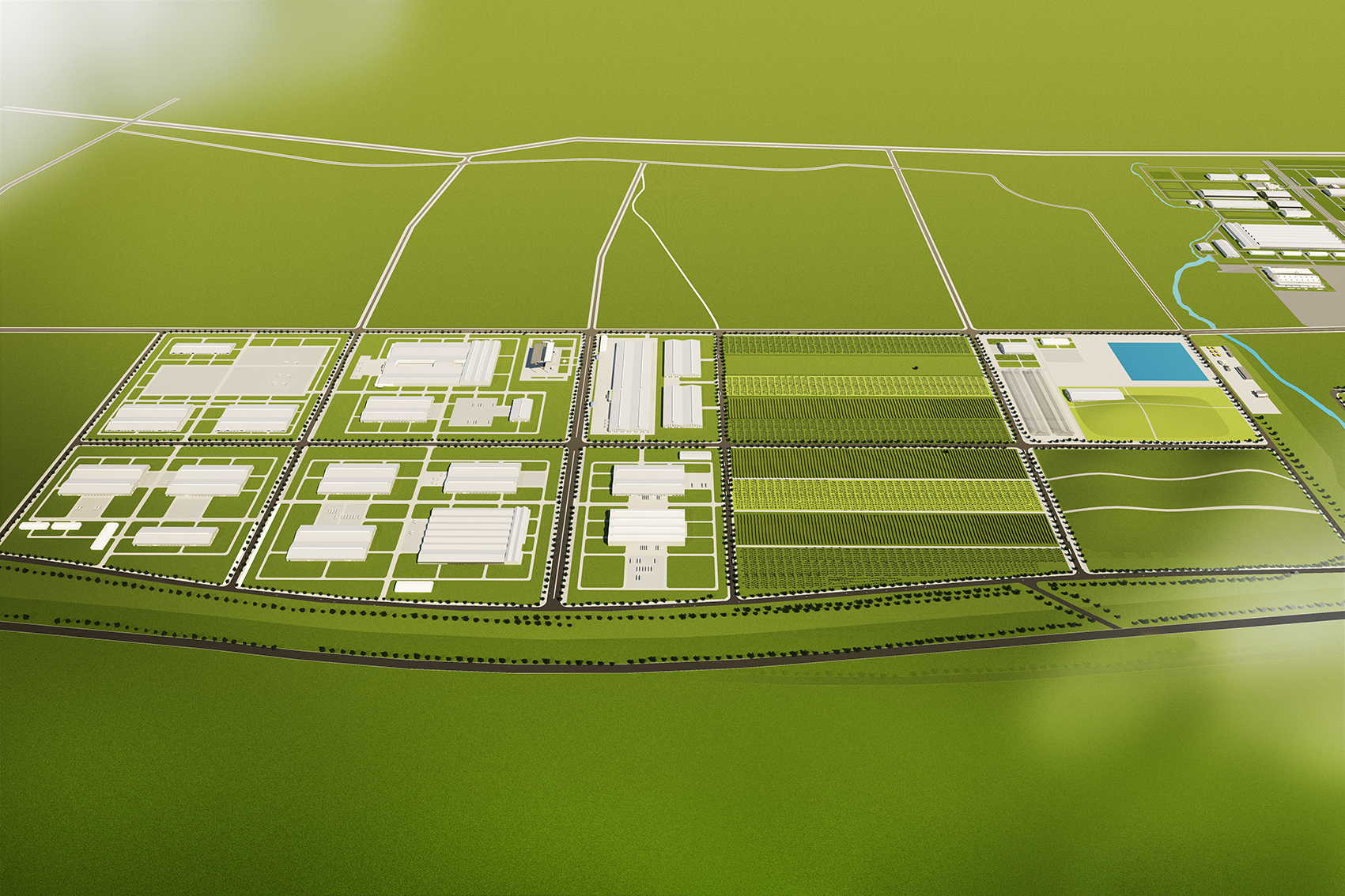 Khu Công nghiệp chuyên nông-lâm nghiệp Thaco Chu Lai.