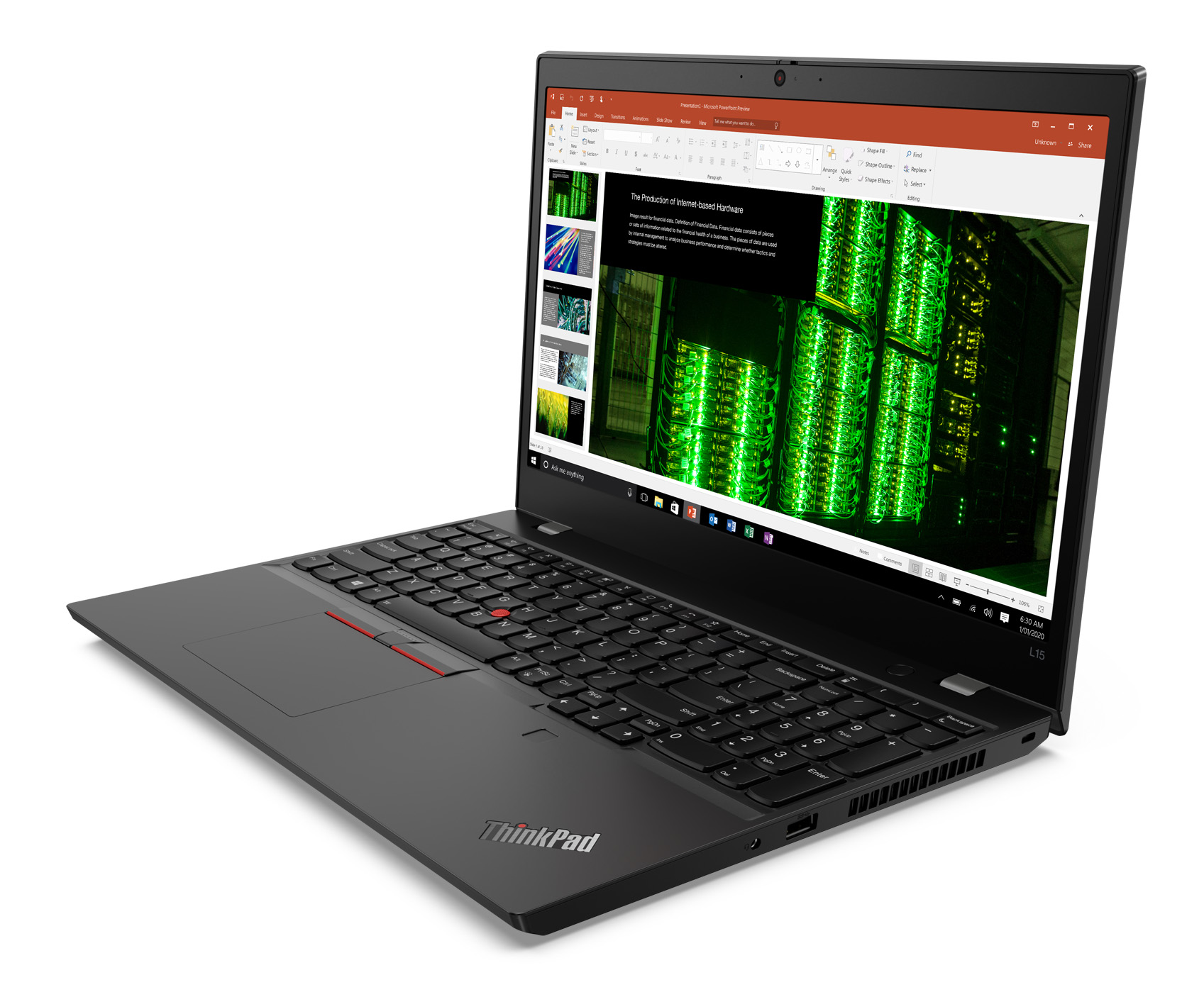 Lenovo ThinkPad L15 Gen 2 dành cho các tác vụ chuyên sâu.