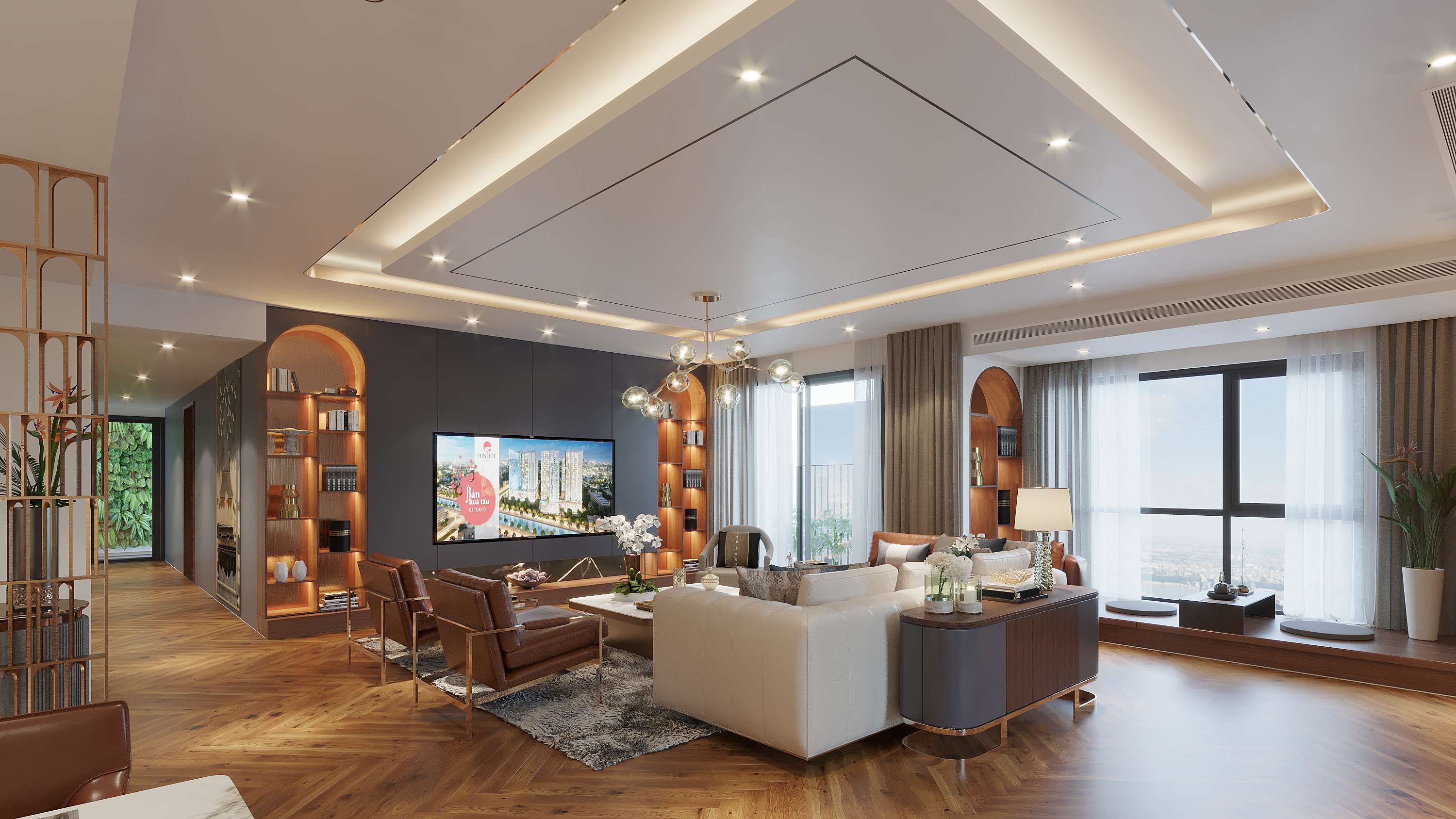 Không gian sống rộng rãi tại Sachi giúp chủ nhân thư giãn trọn vẹn hơn.