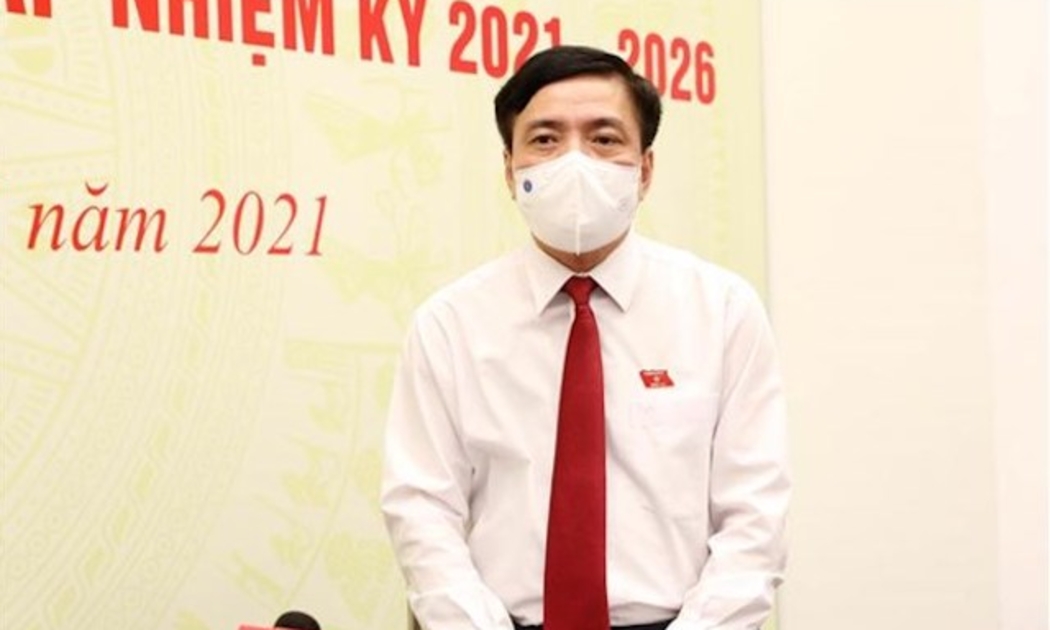 Tổng Thư ký, Chủ nhiệm Văn phòng Quốc hội, Chánh Văn phòng Hội đồng Bầu cử Quốc gia Bùi Văn Cường - Ảnh: Phạm Kiên/TTXVN.
