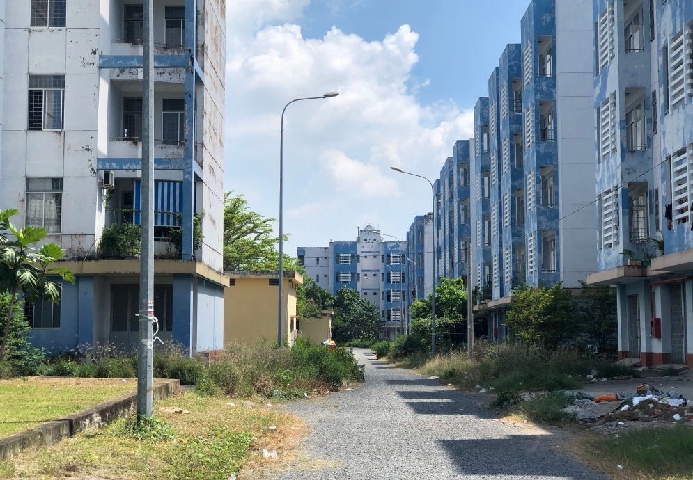 B&ecirc;n trong Khu t&aacute;i định cư Vĩnh Lộc B, huyện B&igrave;nh Ch&aacute;nh, Tp.HCM - Ảnh: ITN.