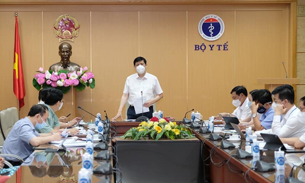 Quang cảnh cuộc họp chiều 25/5.