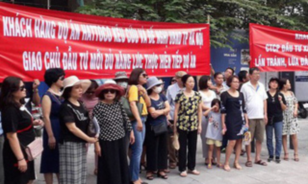 Dự án Hattoco hơn thập kỷ thi công vẫn chưa bàn giao nhà cho dân.