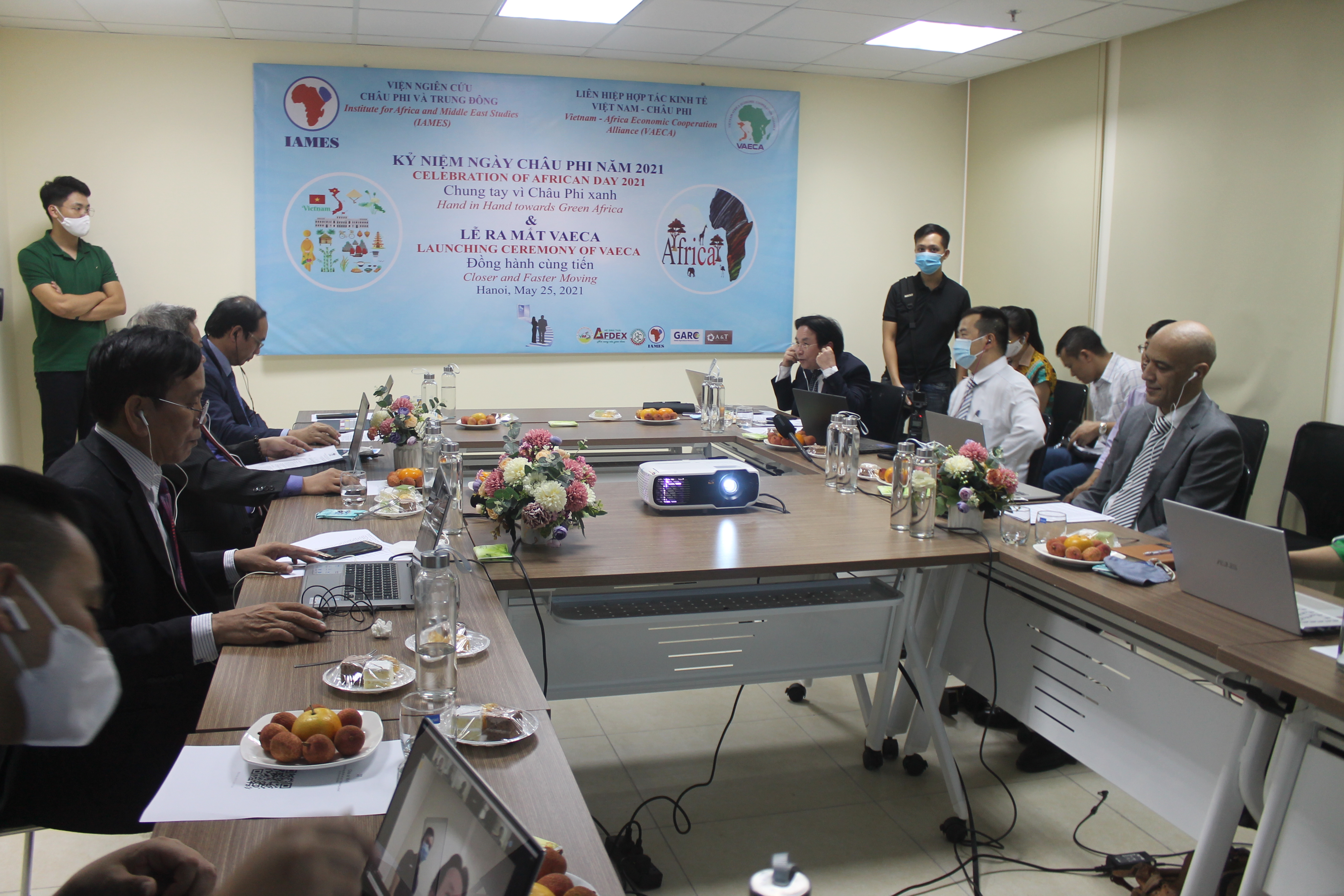 Sự kiện ngày Châu Phi tổ chức trực tuyến.