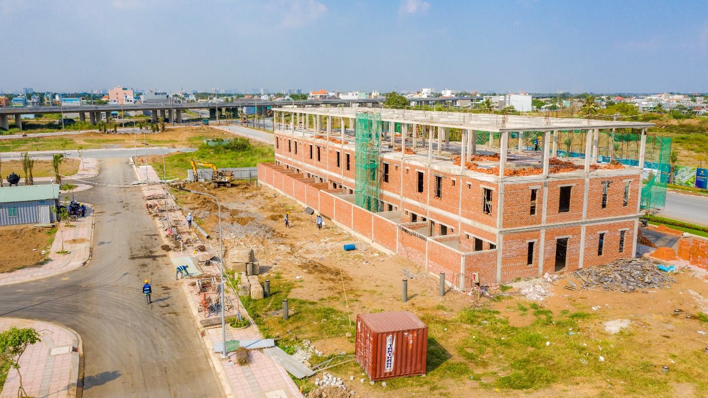 The Sol City - dự án nằm tại vị trí đắc địa, giao thoa giữa 2 huyện Cần Giuộc - Bình Chánh.