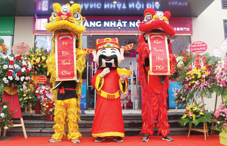 Sakuko Store nhận được sự yêu thích từ người tiêu dùng Việt. Hình ảnh chụp trước ngày 27/4/2021.