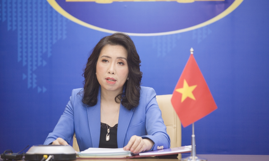 Người phát ngôn Bộ Ngoại giao Lê Thị Thu Hằng - Ảnh: Bộ Ngoại giao.