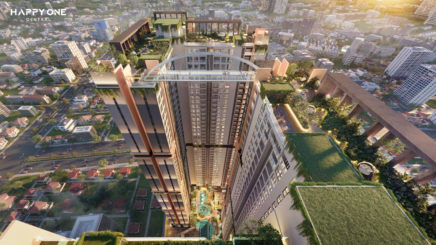 Happy One - Central mang đến chuỗi tổ hợp 68 tiện &iacute;ch đỉnh cao đầu ti&ecirc;n tại trung t&acirc;m th&agrave;nh phố Thủ Dầu Một.