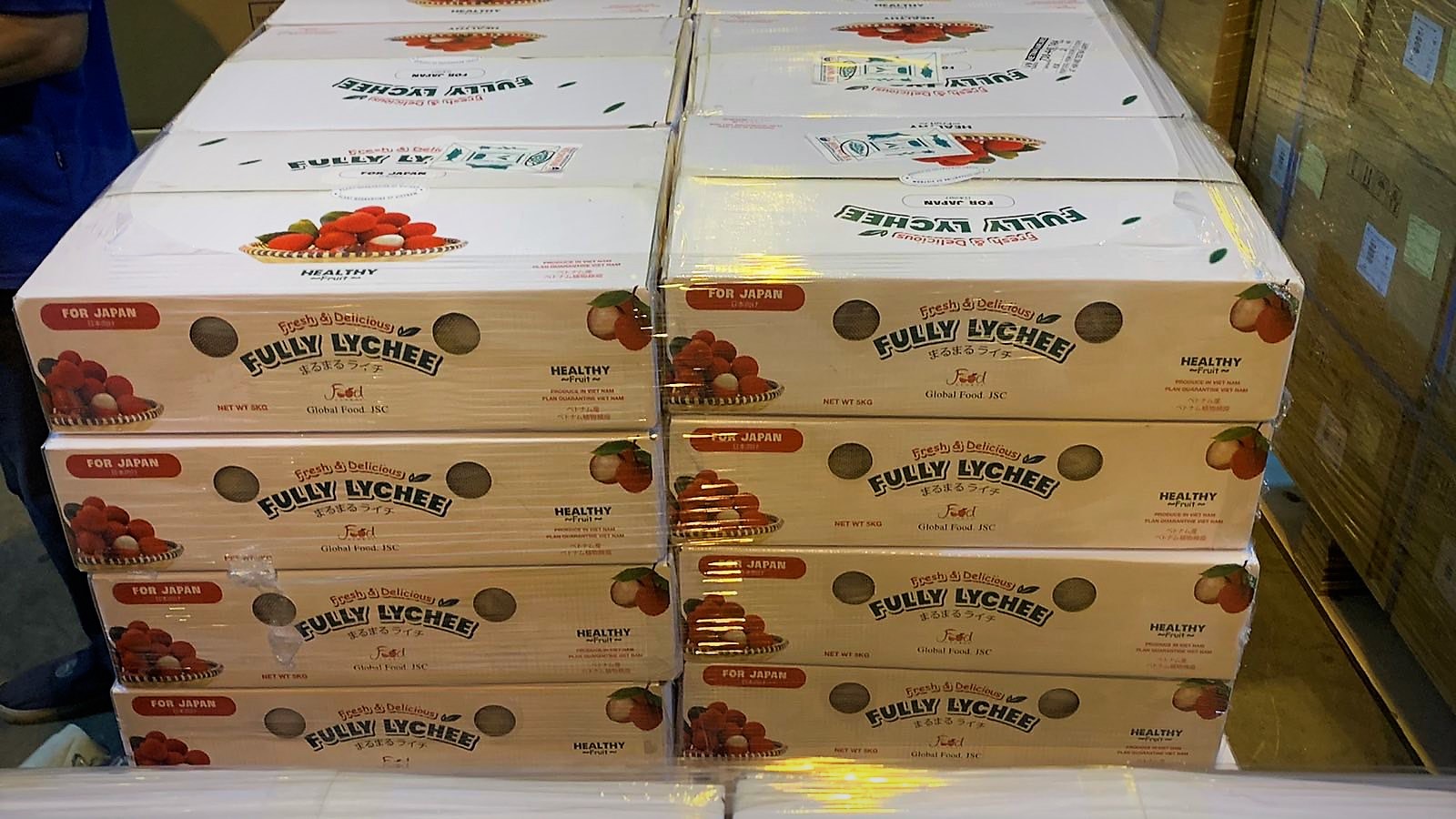 Quả vải Việt Nam đang rất được ưa chuộng tại Nhật Bản.