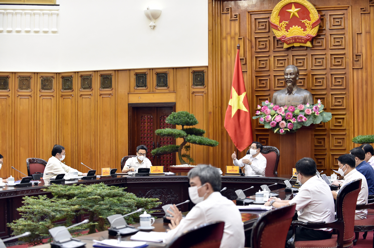 Toàn cảnh buổi làm việc - Ảnh: VGP