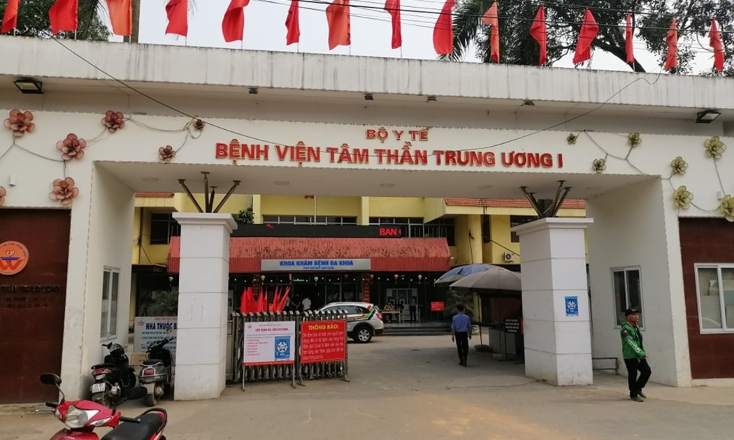 Bệnh viện Tâm thần Trung ương 1.